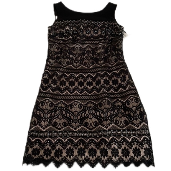 NWT Laundry by Shelli Segal Beaded Dress - Picture 4 of 6